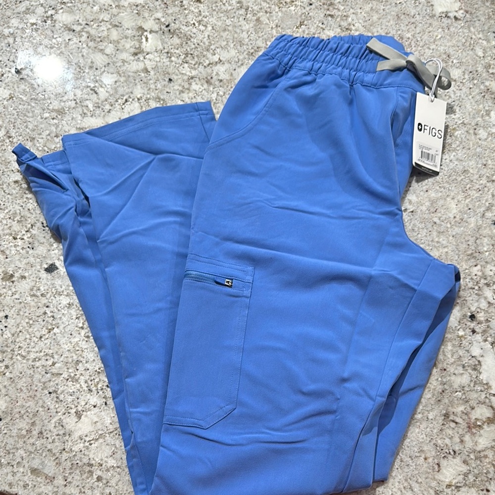 Figs Dowa relaxed straight leg scrub pants S Tall NWT